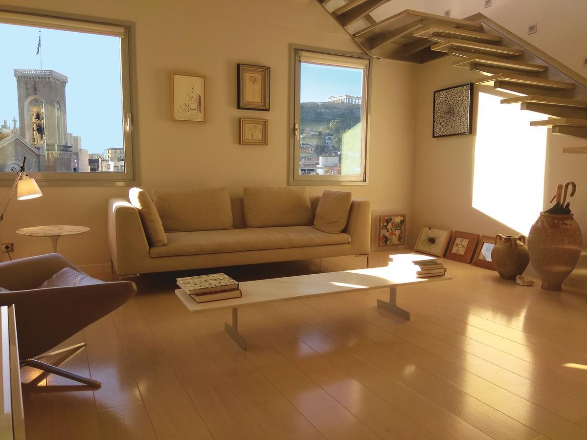 Ferienwohnung Hidesign Athens Acropolis Luxury Penthouse In Plaka Exterior foto