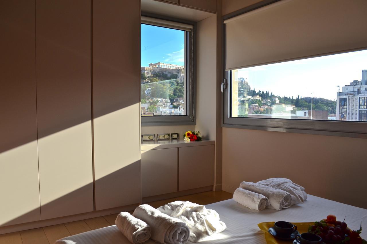 Ferienwohnung Hidesign Athens Acropolis Luxury Penthouse In Plaka Exterior foto