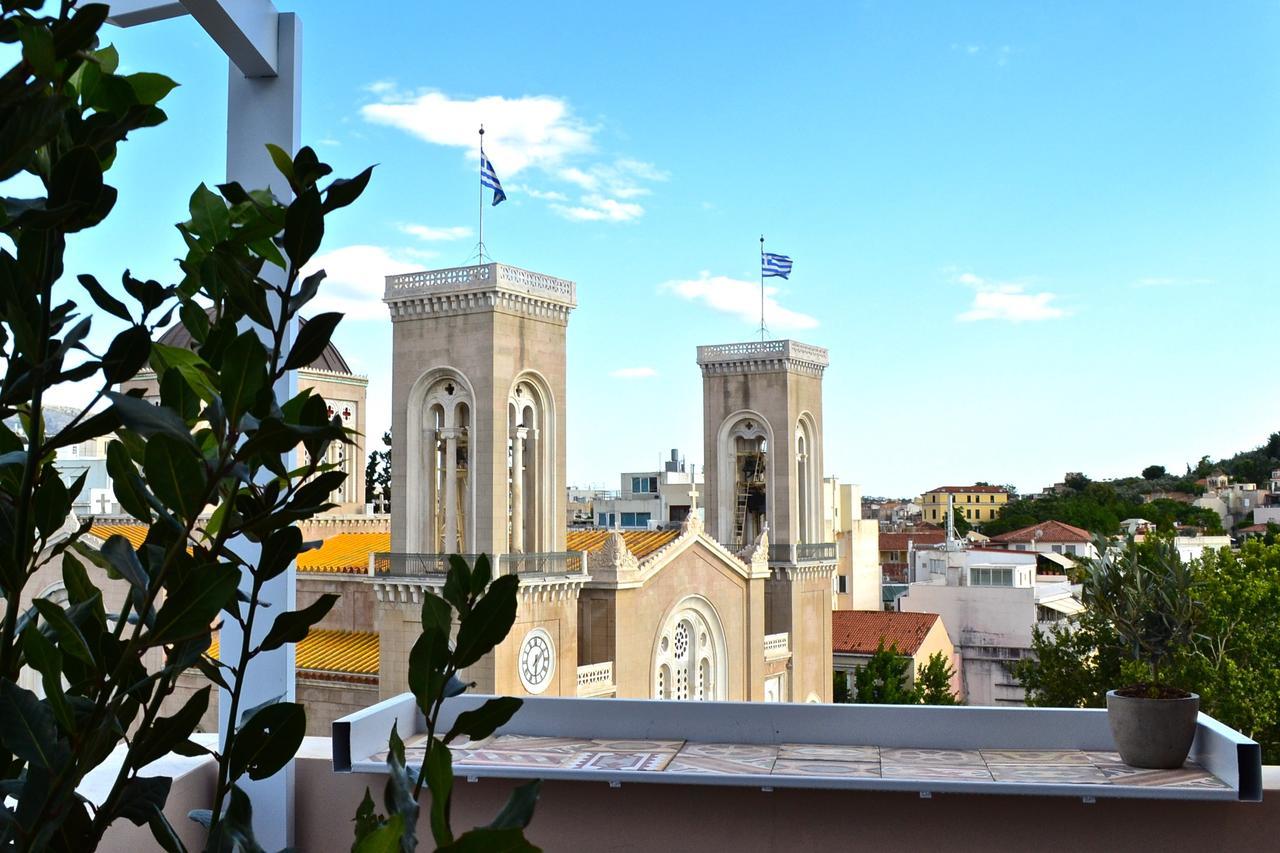 Ferienwohnung Hidesign Athens Acropolis Luxury Penthouse In Plaka Exterior foto