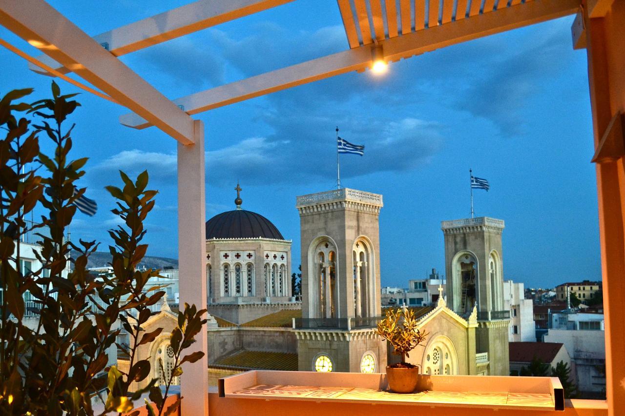 Ferienwohnung Hidesign Athens Acropolis Luxury Penthouse In Plaka Exterior foto